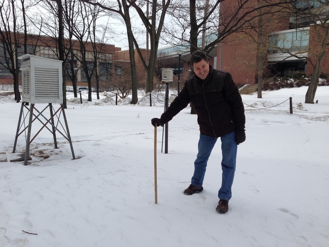 Bill Syrett Snow Measure Walker Building